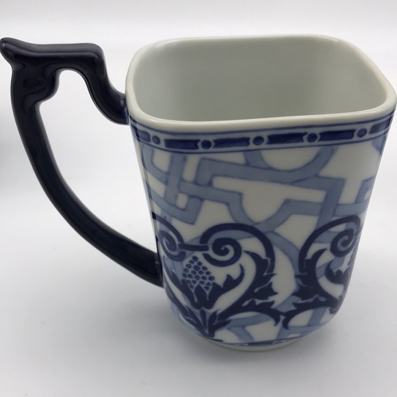 Bombay set of 2 Mug Coffee & Tea Windsor Cobalt & Tea Pot - Picture 5 of 9